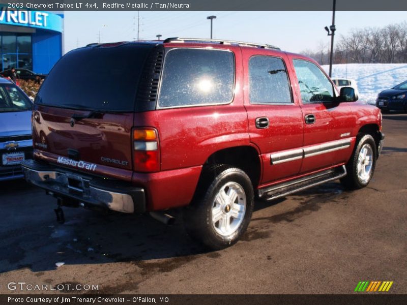 Redfire Metallic / Tan/Neutral 2003 Chevrolet Tahoe LT 4x4