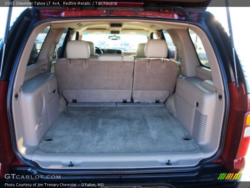 Redfire Metallic / Tan/Neutral 2003 Chevrolet Tahoe LT 4x4