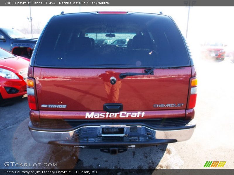Redfire Metallic / Tan/Neutral 2003 Chevrolet Tahoe LT 4x4