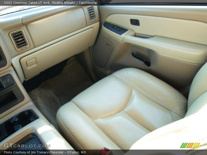Redfire Metallic / Tan/Neutral 2003 Chevrolet Tahoe LT 4x4
