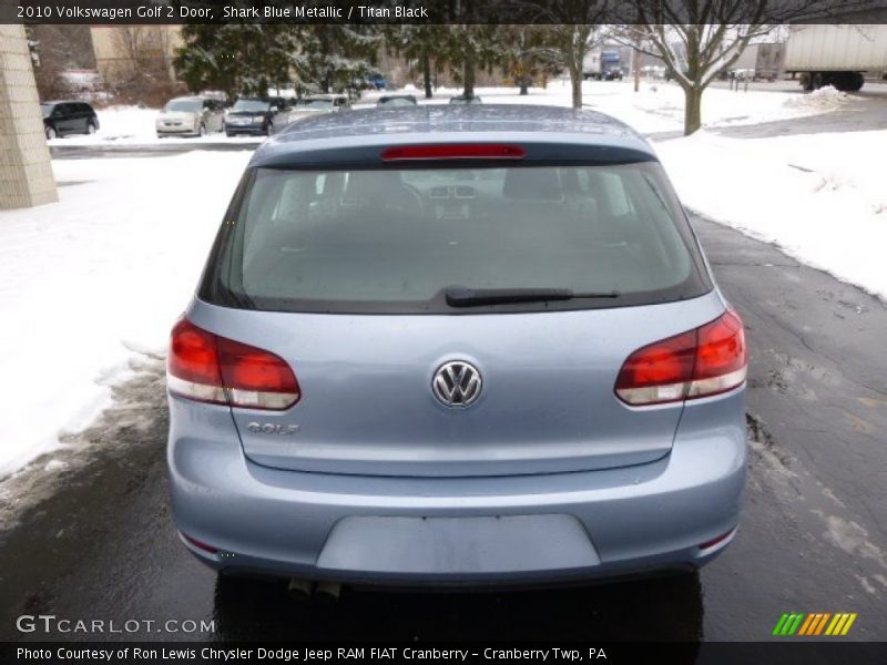 Shark Blue Metallic / Titan Black 2010 Volkswagen Golf 2 Door