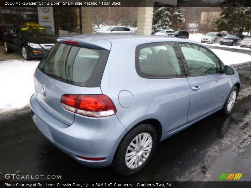  2010 Golf 2 Door Shark Blue Metallic