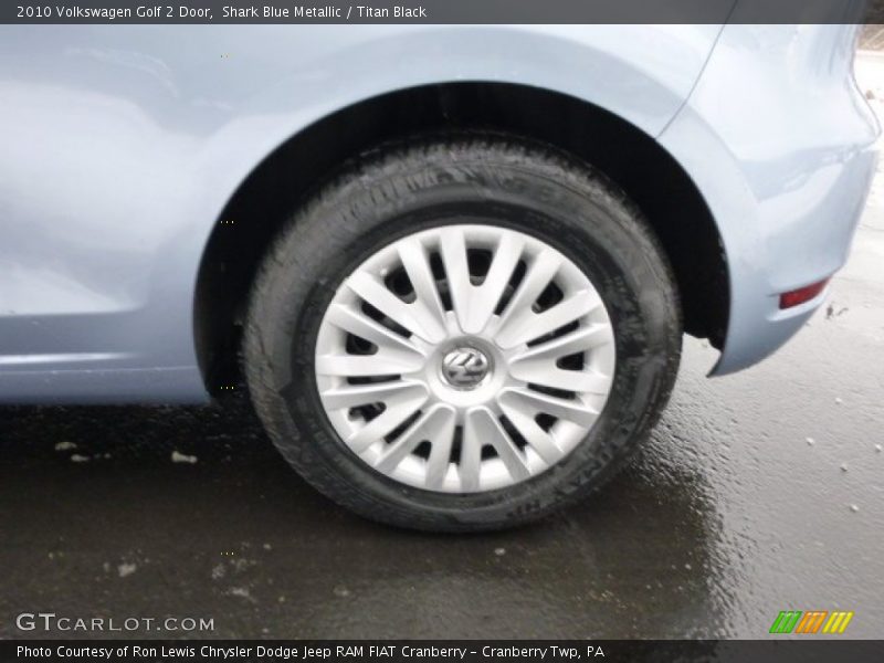 Shark Blue Metallic / Titan Black 2010 Volkswagen Golf 2 Door