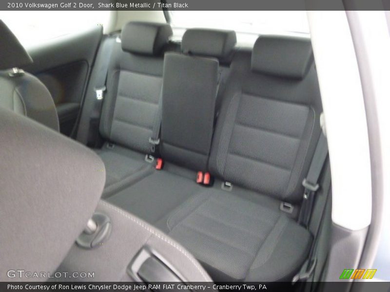 Shark Blue Metallic / Titan Black 2010 Volkswagen Golf 2 Door
