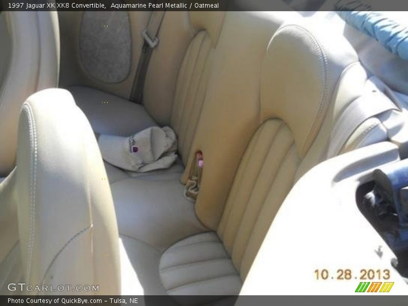 Aquamarine Pearl Metallic / Oatmeal 1997 Jaguar XK XK8 Convertible