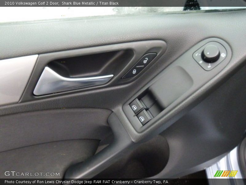 Shark Blue Metallic / Titan Black 2010 Volkswagen Golf 2 Door