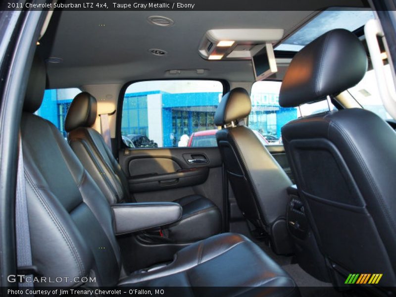 Taupe Gray Metallic / Ebony 2011 Chevrolet Suburban LTZ 4x4