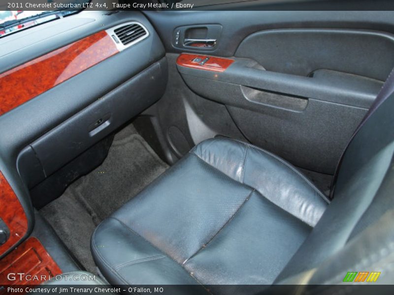 Taupe Gray Metallic / Ebony 2011 Chevrolet Suburban LTZ 4x4