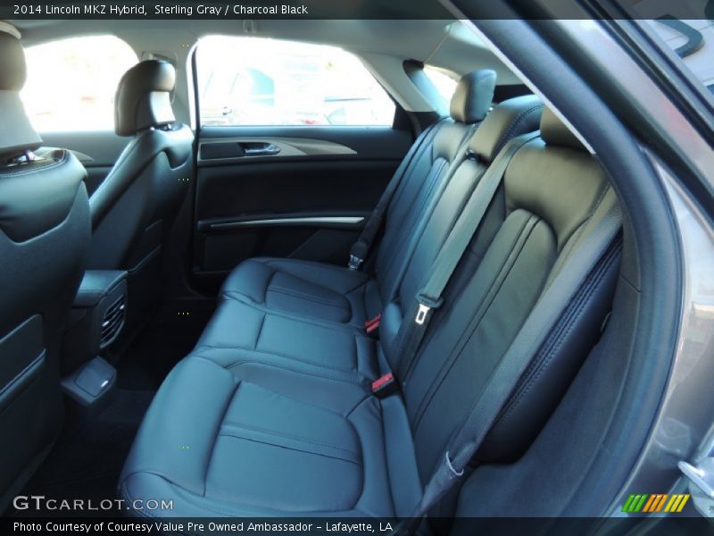 Rear Seat of 2014 MKZ Hybrid
