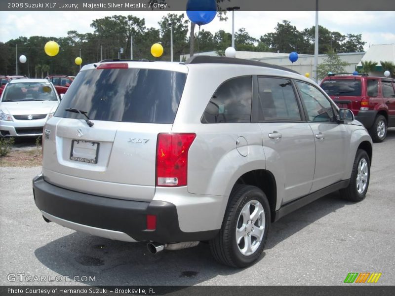 Majestic Silver Metallic / Grey 2008 Suzuki XL7 Luxury