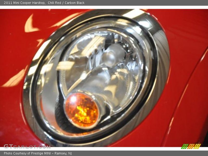 Chili Red / Carbon Black 2011 Mini Cooper Hardtop