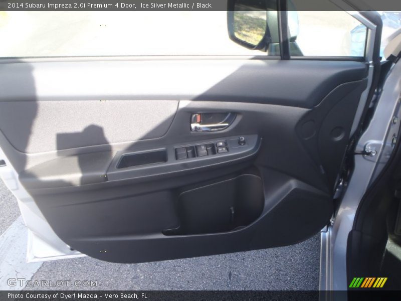 Ice Silver Metallic / Black 2014 Subaru Impreza 2.0i Premium 4 Door