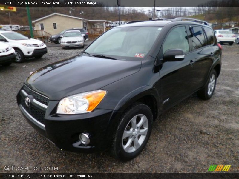Black / Sand Beige 2011 Toyota RAV4 Limited 4WD