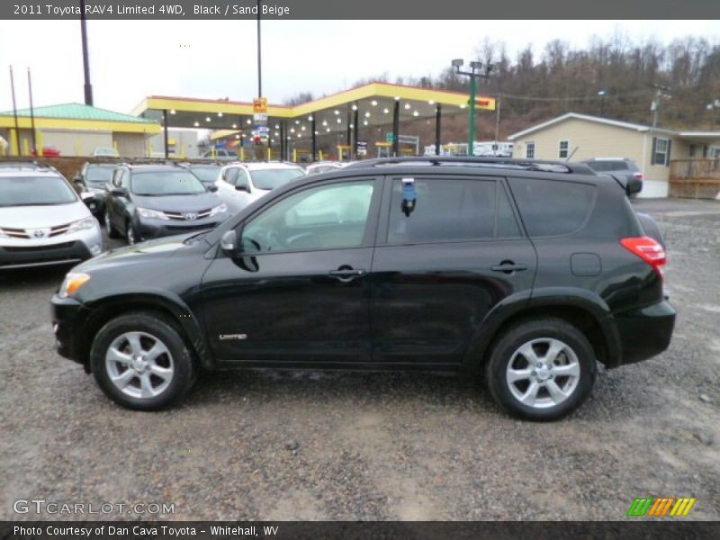 Black / Sand Beige 2011 Toyota RAV4 Limited 4WD