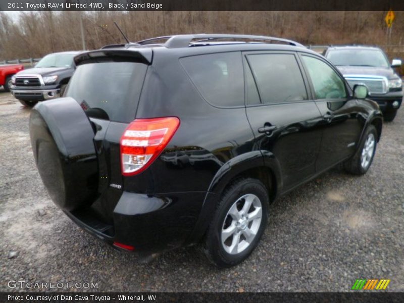 Black / Sand Beige 2011 Toyota RAV4 Limited 4WD