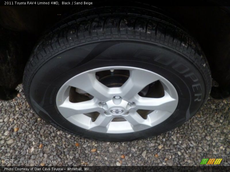 Black / Sand Beige 2011 Toyota RAV4 Limited 4WD