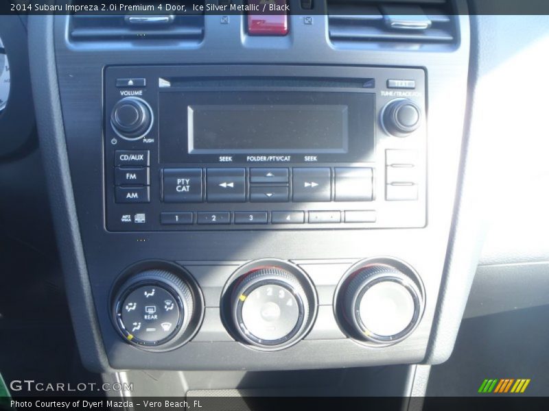 Ice Silver Metallic / Black 2014 Subaru Impreza 2.0i Premium 4 Door