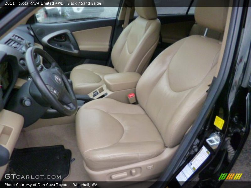 Black / Sand Beige 2011 Toyota RAV4 Limited 4WD