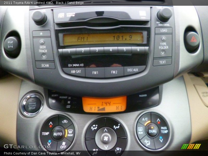 Black / Sand Beige 2011 Toyota RAV4 Limited 4WD
