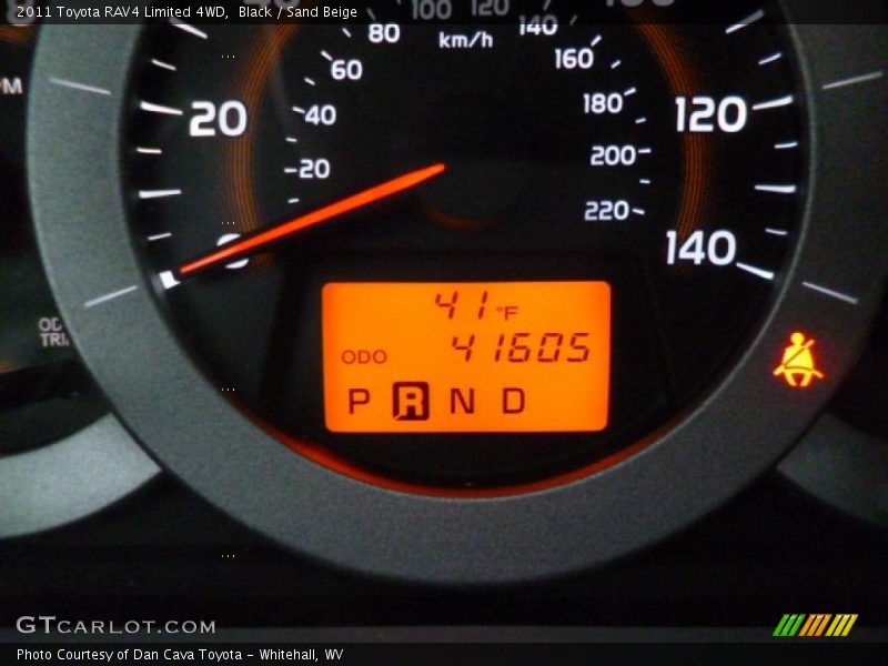 Black / Sand Beige 2011 Toyota RAV4 Limited 4WD