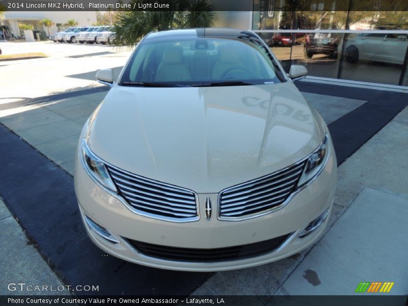 Platinum Dune / Light Dune 2014 Lincoln MKZ Hybrid