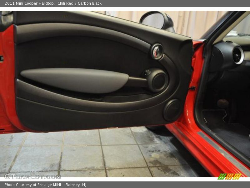 Chili Red / Carbon Black 2011 Mini Cooper Hardtop
