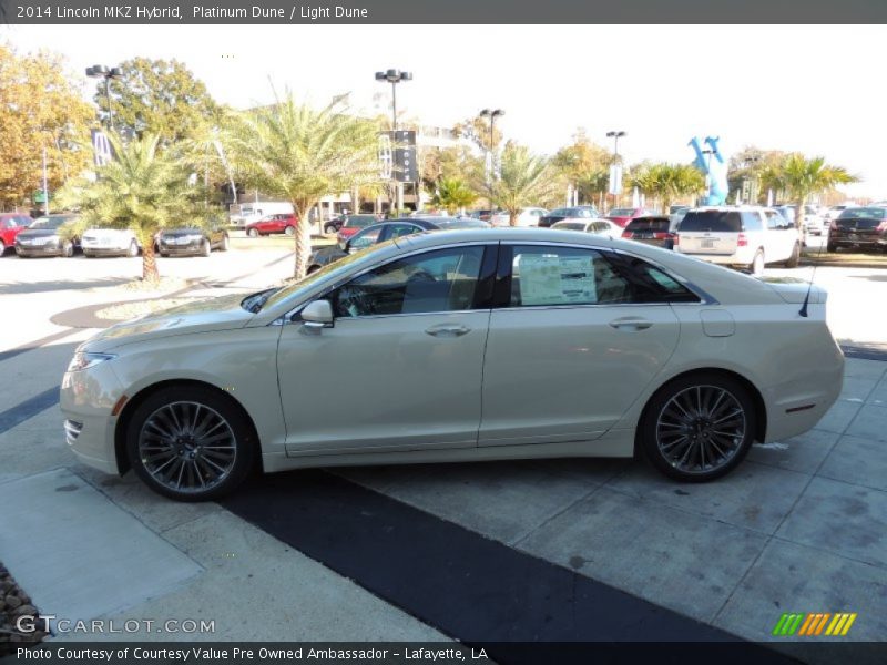 Platinum Dune / Light Dune 2014 Lincoln MKZ Hybrid