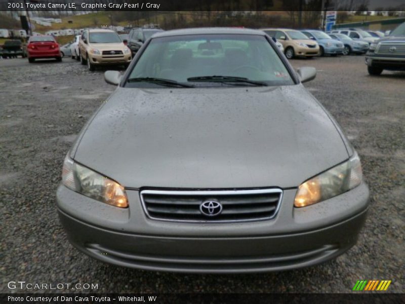 Graphite Gray Pearl / Gray 2001 Toyota Camry LE