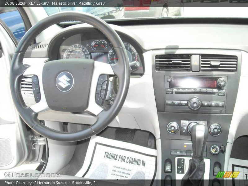 Majestic Silver Metallic / Grey 2008 Suzuki XL7 Luxury