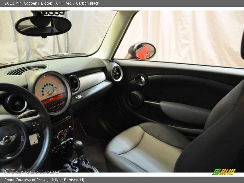 Chili Red / Carbon Black 2011 Mini Cooper Hardtop