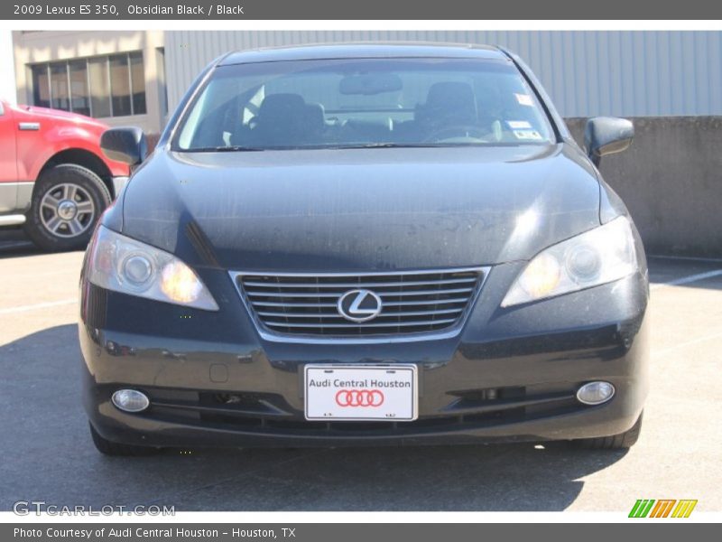 Obsidian Black / Black 2009 Lexus ES 350