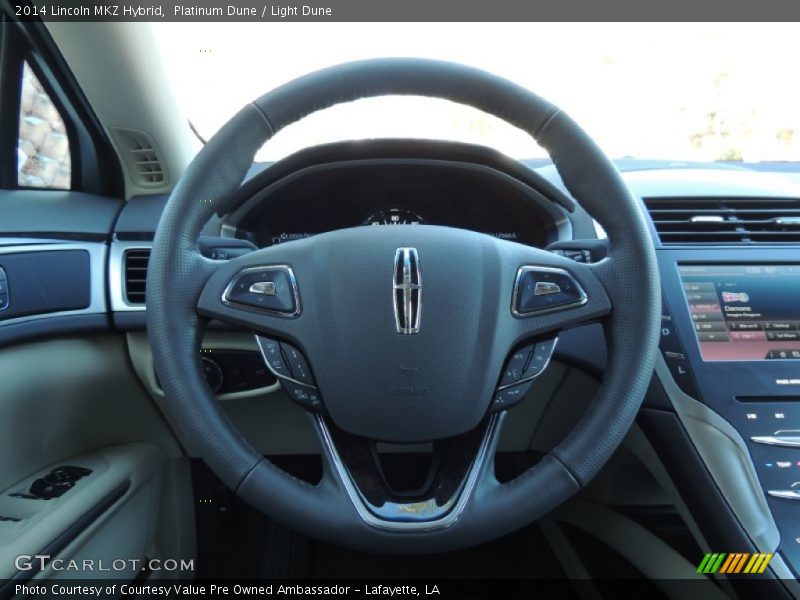  2014 MKZ Hybrid Steering Wheel