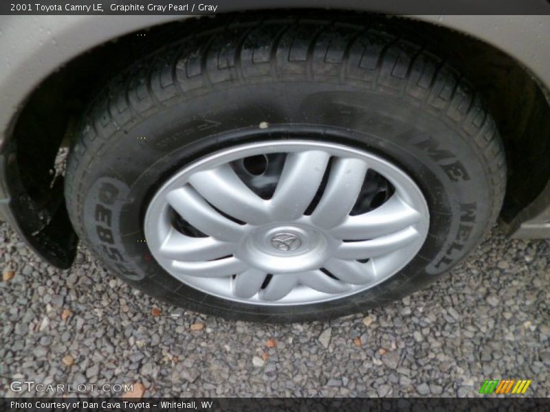 Graphite Gray Pearl / Gray 2001 Toyota Camry LE
