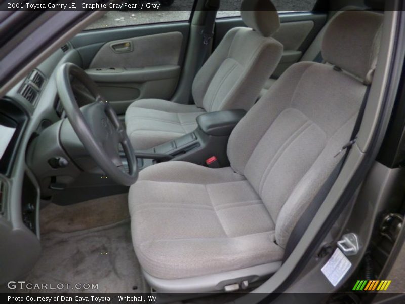 Graphite Gray Pearl / Gray 2001 Toyota Camry LE