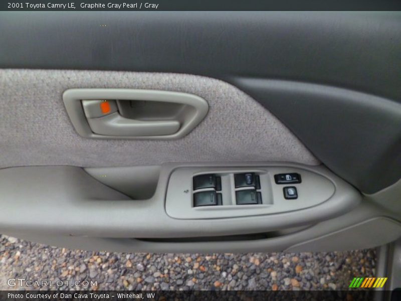 Graphite Gray Pearl / Gray 2001 Toyota Camry LE