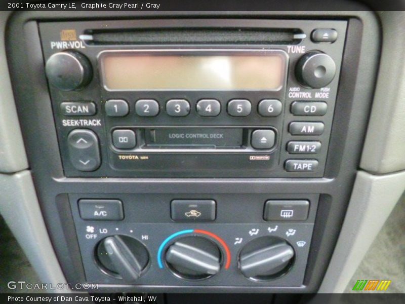 Graphite Gray Pearl / Gray 2001 Toyota Camry LE
