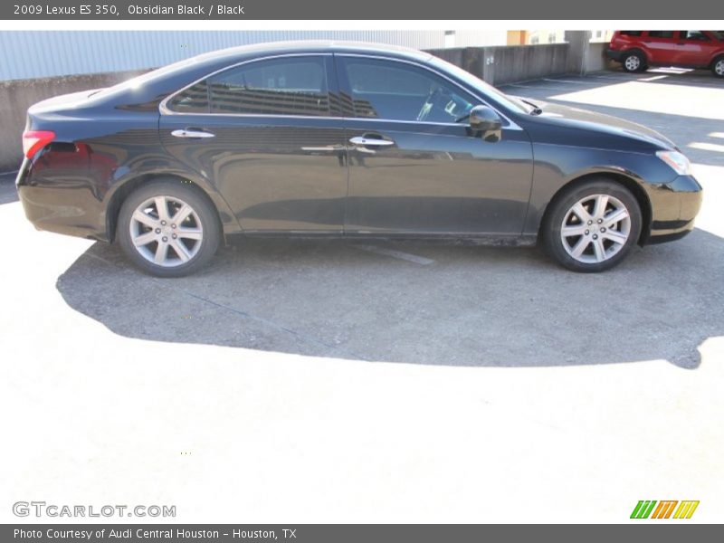 Obsidian Black / Black 2009 Lexus ES 350