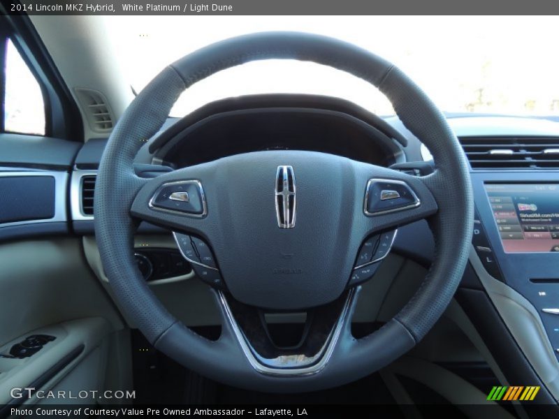  2014 MKZ Hybrid Steering Wheel