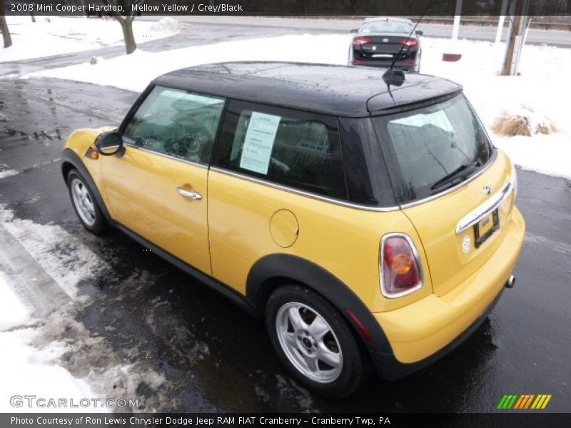 Mellow Yellow / Grey/Black 2008 Mini Cooper Hardtop