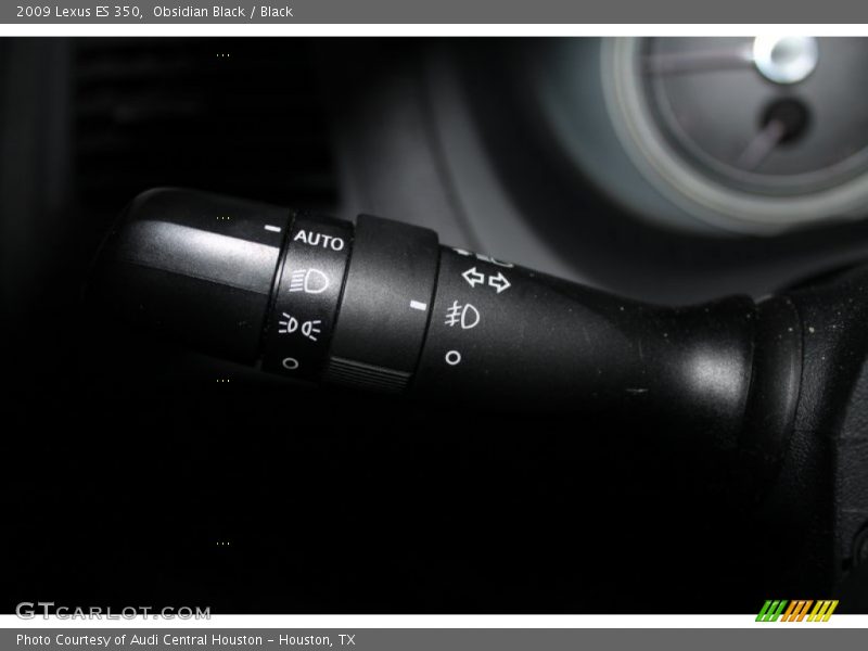 Obsidian Black / Black 2009 Lexus ES 350