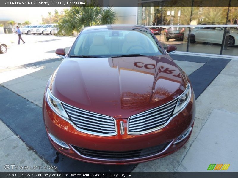 Sunset / Light Dune 2014 Lincoln MKZ Hybrid