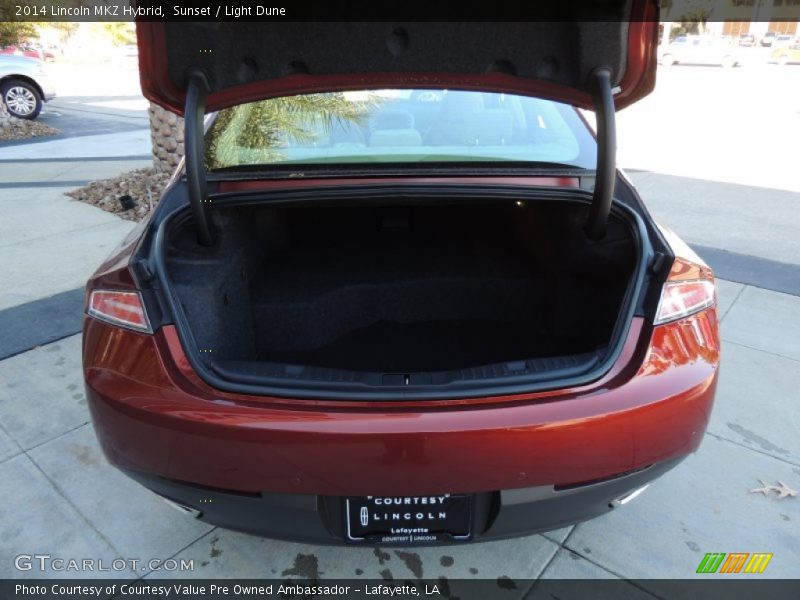 Sunset / Light Dune 2014 Lincoln MKZ Hybrid