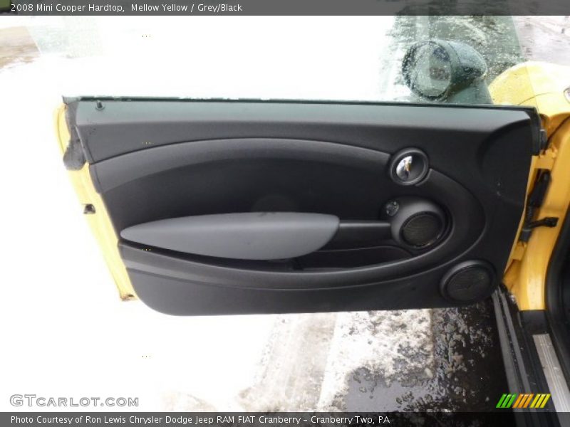 Mellow Yellow / Grey/Black 2008 Mini Cooper Hardtop