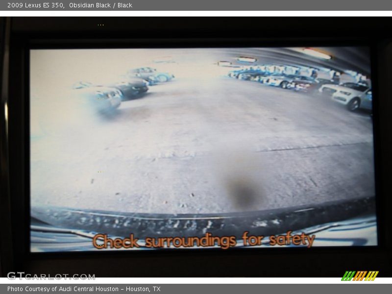 Obsidian Black / Black 2009 Lexus ES 350