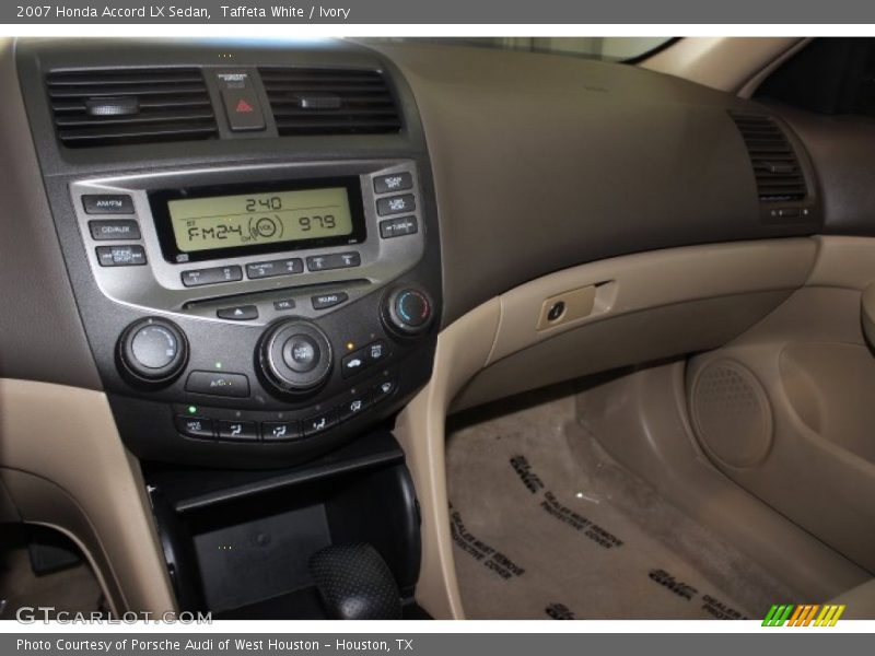 Taffeta White / Ivory 2007 Honda Accord LX Sedan