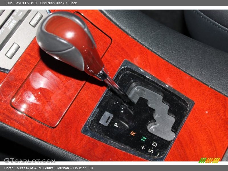 Obsidian Black / Black 2009 Lexus ES 350