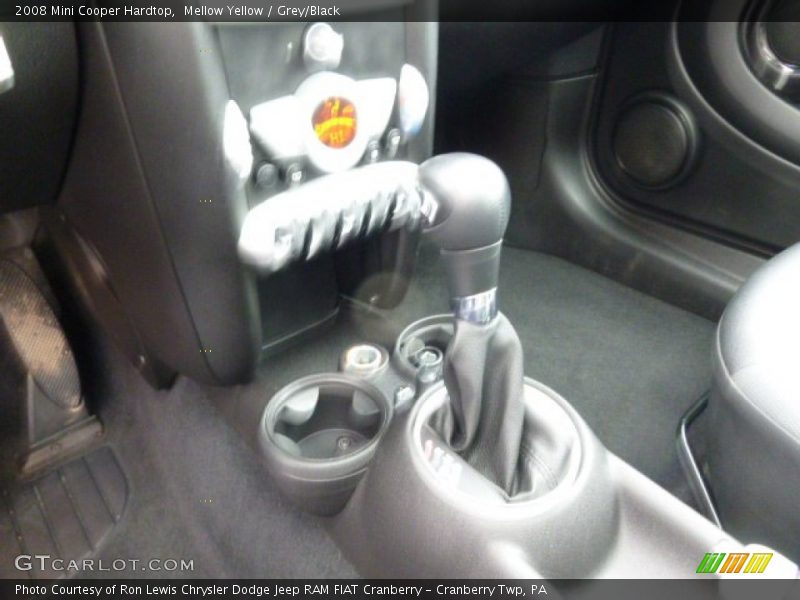 Mellow Yellow / Grey/Black 2008 Mini Cooper Hardtop