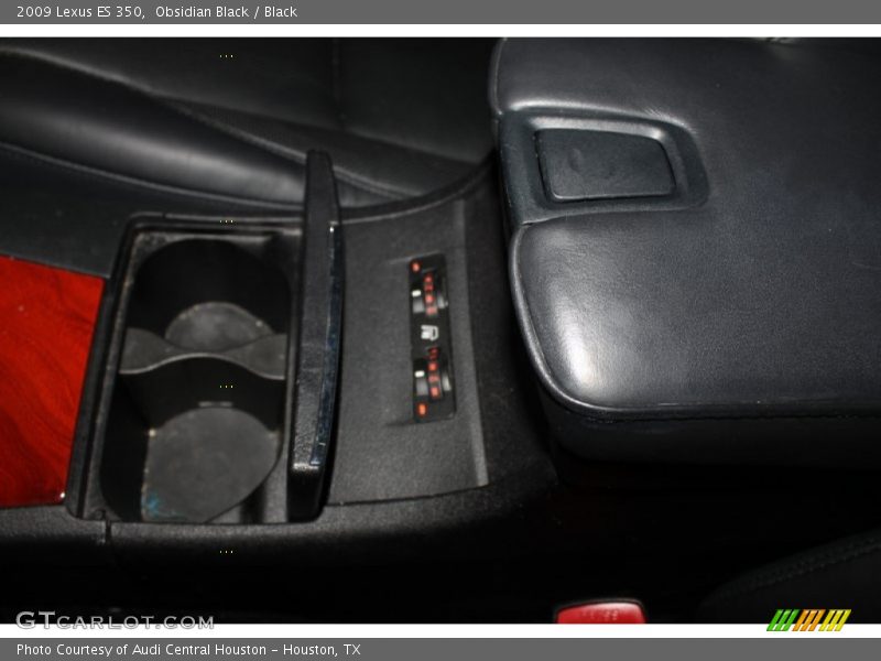 Obsidian Black / Black 2009 Lexus ES 350