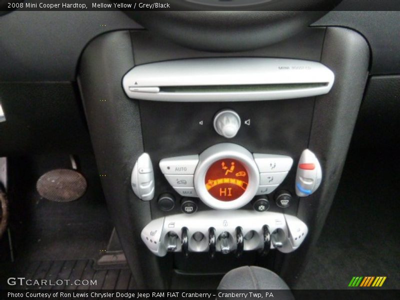 Mellow Yellow / Grey/Black 2008 Mini Cooper Hardtop