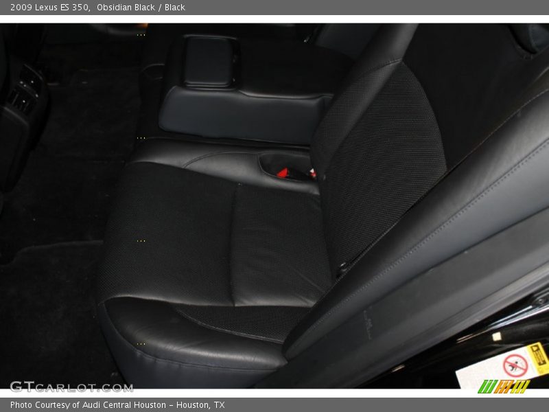 Obsidian Black / Black 2009 Lexus ES 350